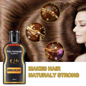 Grey Reverse Hair Color Shampoo dry shampoo Treatment Hair Coarse Repair Moisturizing Nourishing Oil Hair Care Black hair 30ml